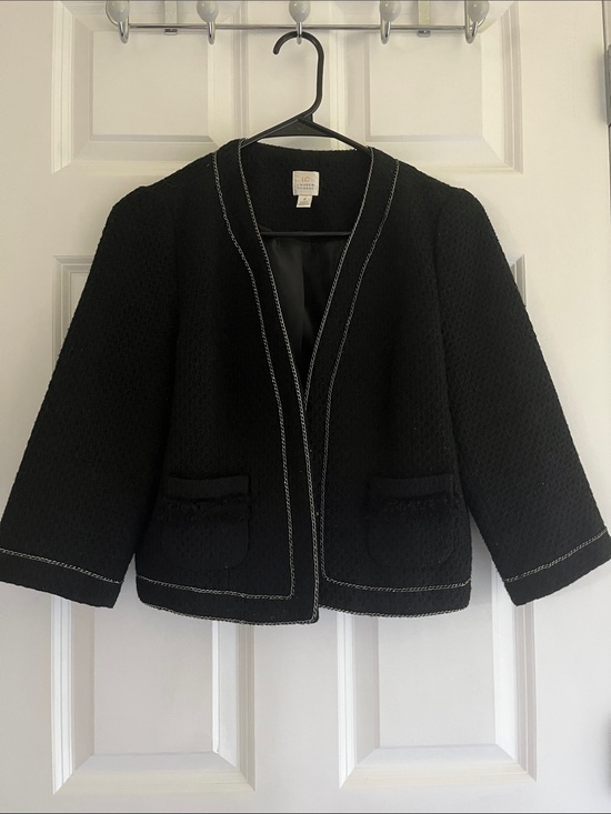 LC Lauren Conrad Jackets & Blazers - Lauren Conrad black sequined Jacket